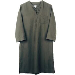 Susina 3/4 Sleeve Tunic Dress Sz L
